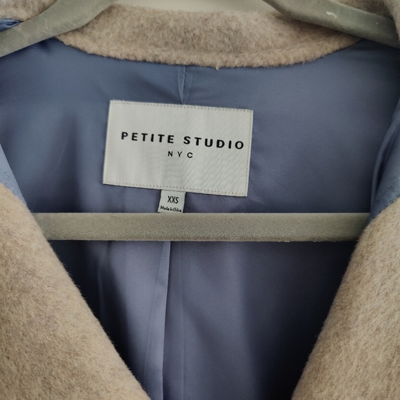Petite Studio NYC Shelby Wool Coat - Picture 4 of 11